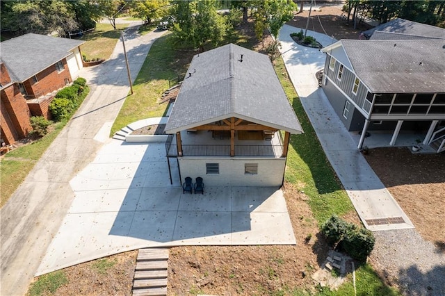 6160 Lake Lanier Heights Rd, Buford, GA 30518 - aerial view of property and surrounding area