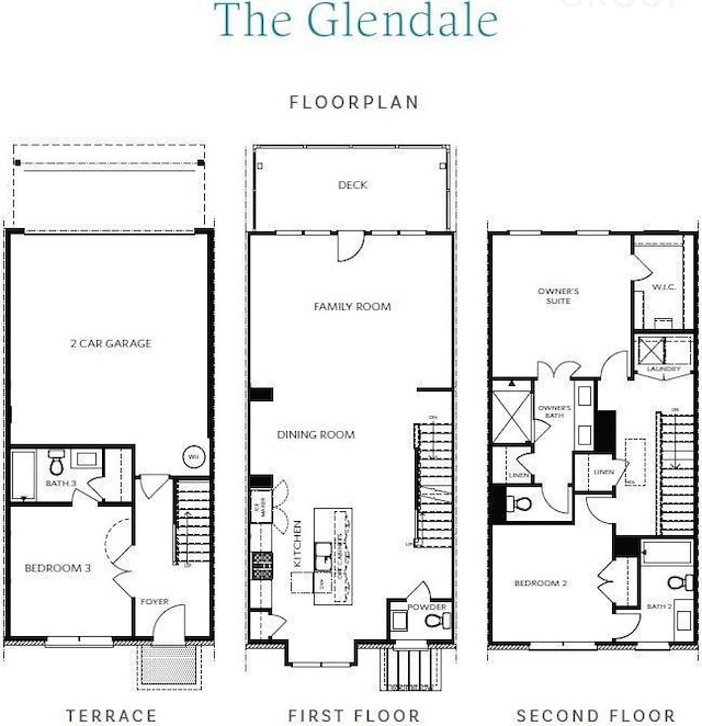 510 Healy Dr Unit 71, Cumming, GA 30040 - floor plan