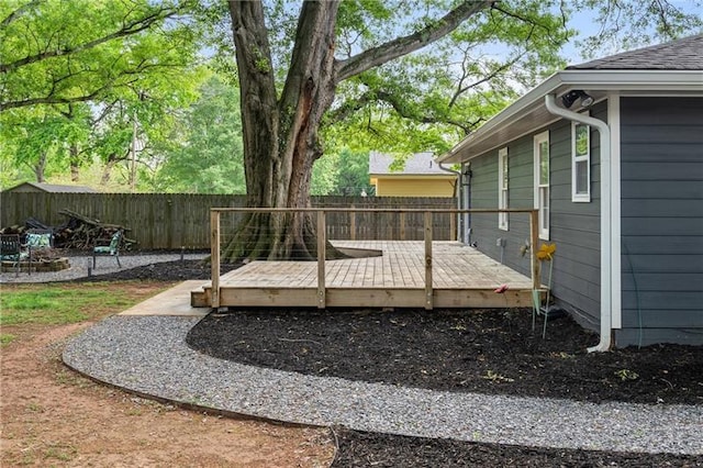 957 Sharon Cir SE, Smyrna, GA 30080 - fenced backyard featuring a wooden deck