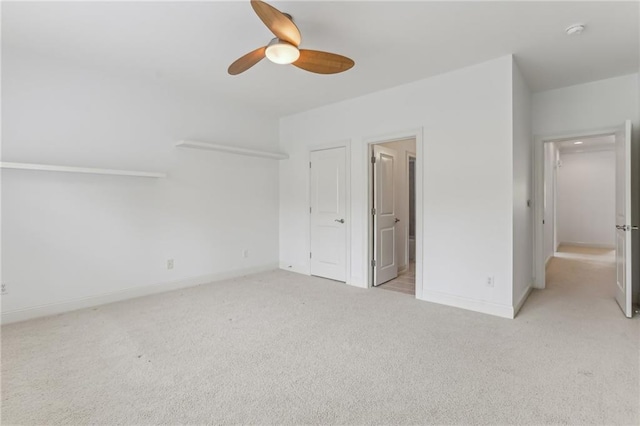 4540 Hastings Dr, Cumming, GA 30041 - unfurnished bedroom with carpet floors, baseboards, and ceiling fan