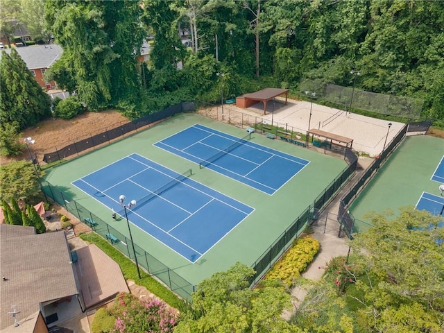 3436 Laurelwood Ct NE, Roswell, GA 30075 - view of tennis court