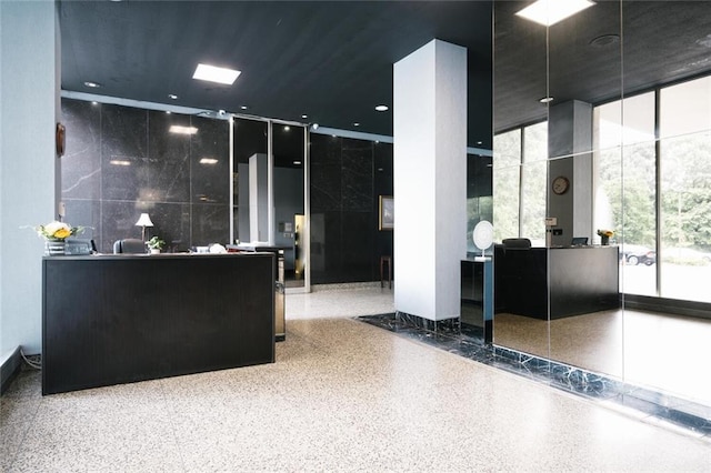 view of reception area