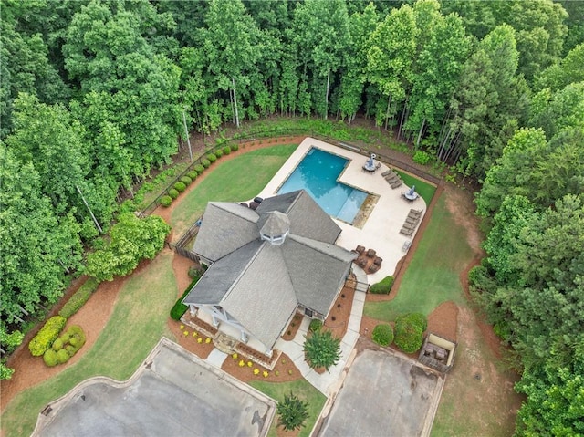 aerial view