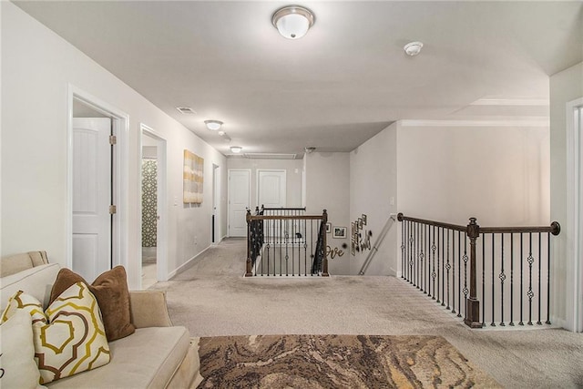 6213 Old Kingston Dr, Atlanta, GA 30331 - corridor with carpet flooring and an upstairs landing
