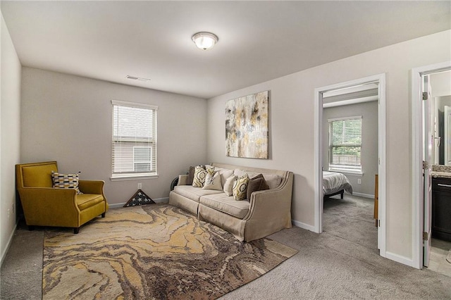 6213 Old Kingston Dr, Atlanta, GA 30331 - living room with carpet floors and baseboards