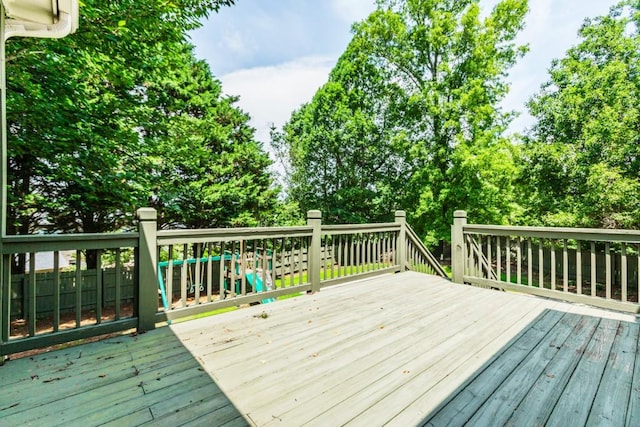 1122 Cayuga Ct, Dacula, GA 30019 - wooden terrace featuring a playground