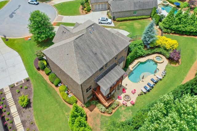 bird's eye view