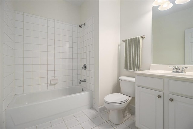 1935 Cobblestone Cir NE, Brookhaven, GA 30319 - bathroom featuring tile patterned flooring, shower / bath combination, and vanity
