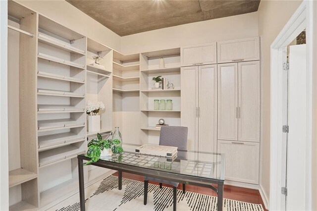 855 Peachtree St NE Unit 1311, Atlanta, GA 30308 - spacious closet with wood finished floors