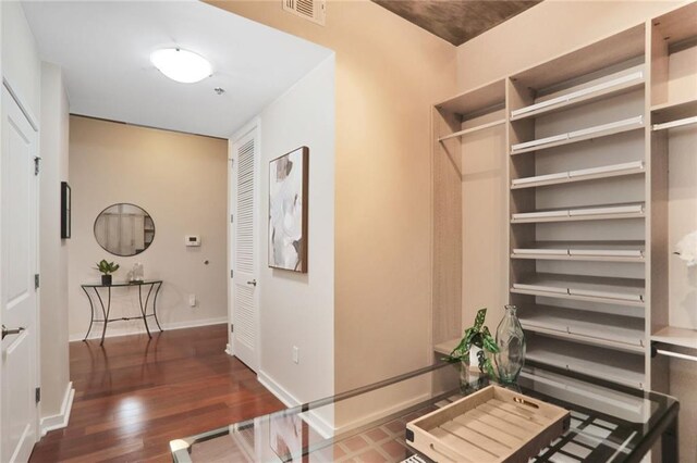 855 Peachtree St NE Unit 1311, Atlanta, GA 30308 - washroom with stacked washing machine and dryer