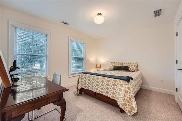 bedroom featuring carpet floors