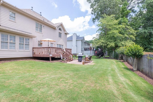 3574 Timberloch Trl, Snellville, GA 30039 - view of yard with a deck and a patio area