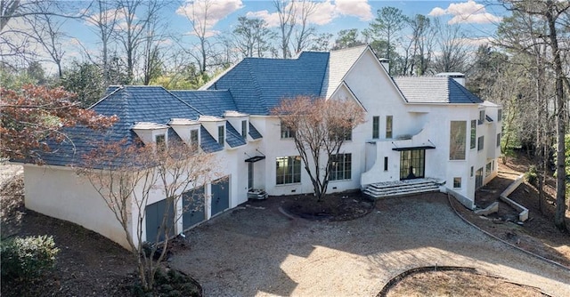 view of rear view of house