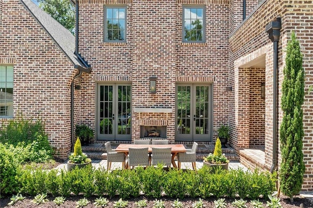 3146 Frontenac Ct NE, Atlanta, GA 30319 - view of patio / terrace featuring french doors and an outdoor living space