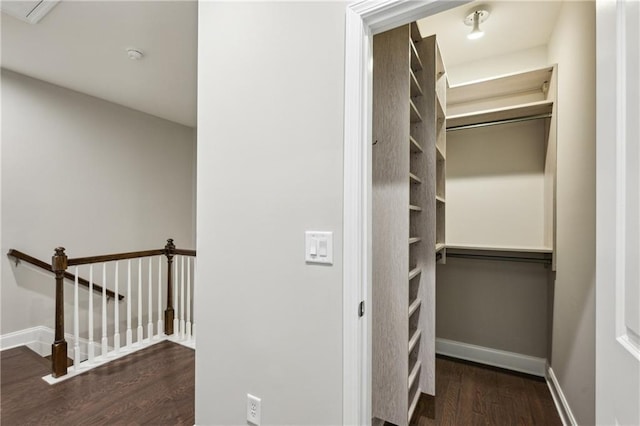 1036 Grant Park Rd, Decatur, GA 30033 - walk in closet featuring wood finished floors