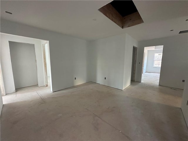 view of unfurnished room