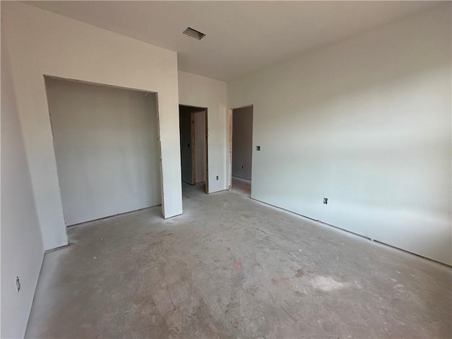 view of unfurnished bedroom