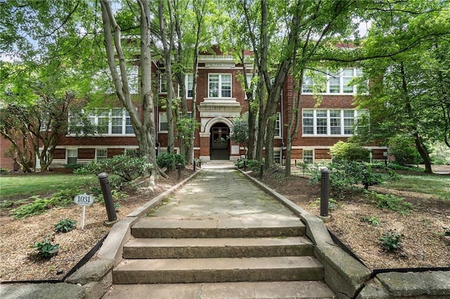 1031 State St NW Unit 106, Atlanta, GA 30318 - view of front of home with brick siding