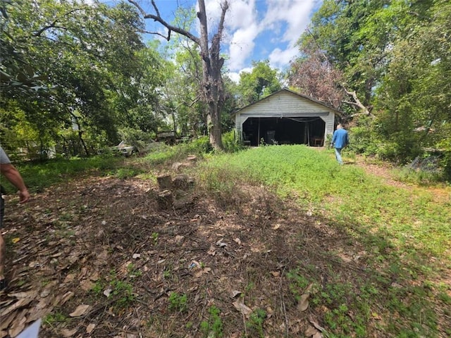 1435 Troupe St, Augusta, GA 30904 - view of yard with an outbuilding