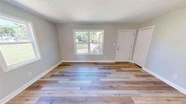 86 Martin Luther King Jr Dr, Jefferson, GA 30549 - unfurnished room with wood finished floors and baseboards