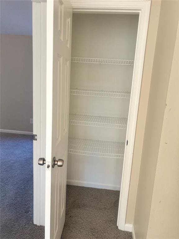 view of closet