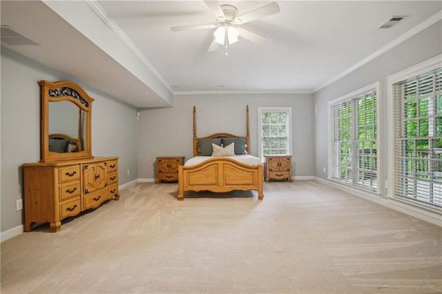 4555 Peachtree Dunwoody Rd, Sandy Springs, GA 30342 - bedroom with light colored carpet, baseboards, and visible vents