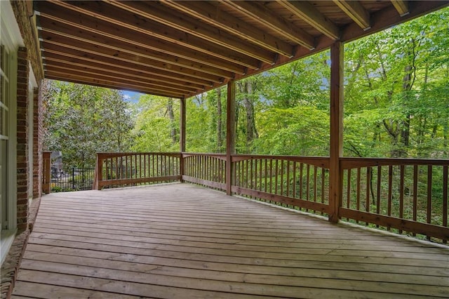 4555 Peachtree Dunwoody Rd, Sandy Springs, GA 30342 - view of wooden deck