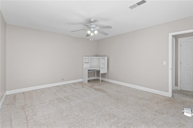 765 Houston Mill Rd NE Unit 7, Atlanta, GA 30329 - carpeted empty room with a ceiling fan and baseboards