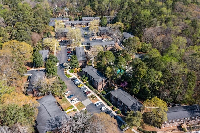 765 Houston Mill Rd NE Unit 7, Atlanta, GA 30329 - aerial view of property and surrounding area with a forest