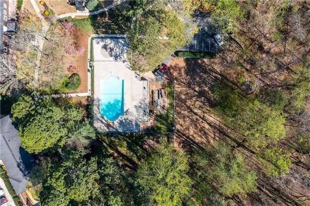 765 Houston Mill Rd NE Unit 7, Atlanta, GA 30329 - bird's eye view of a pool