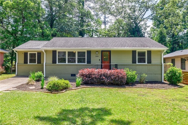 2985 Westbury Dr, Decatur, GA 30033 - single story home with a front yard, brick siding, and a shingled roof
