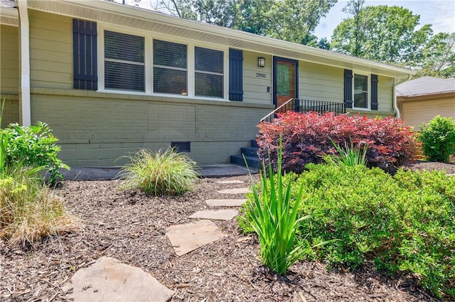 2985 Westbury Dr, Decatur, GA 30033 - ranch-style house with crawl space and brick siding