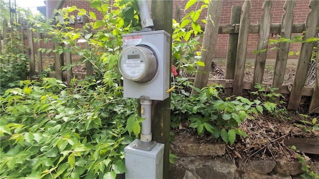 1285 N Ave NW, Atlanta, GA 30318 - exterior view of electric meter