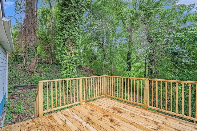 1285 N Ave NW, Atlanta, GA 30318 - view of wooden terrace