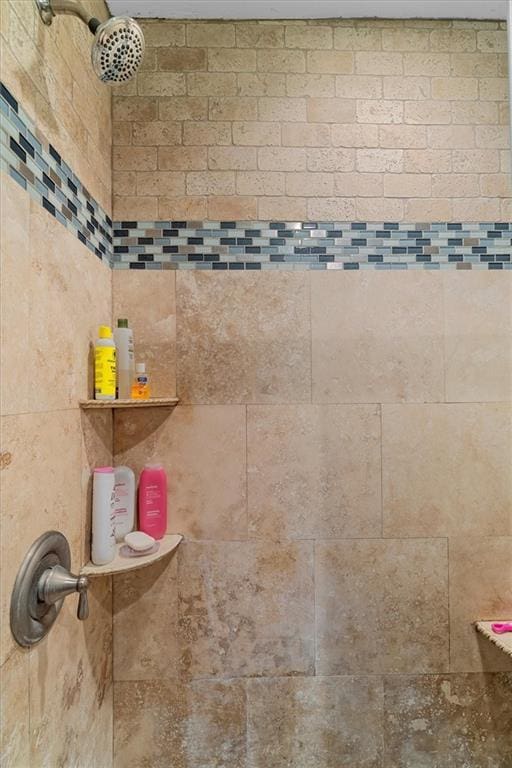 8669 Davis St, Braselton, GA 30517 - bathroom view of tiled shower