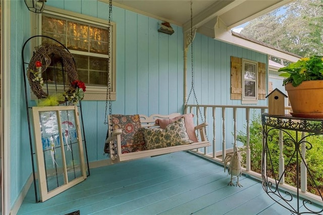 8669 Davis St, Braselton, GA 30517 - view of covered porch