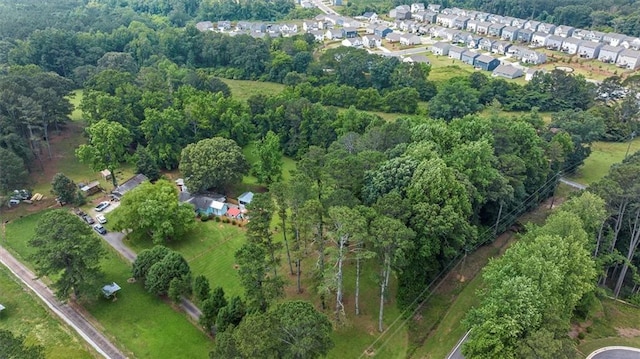 8669 Davis St, Braselton, GA 30517 - aerial view of property's location with a heavily wooded area