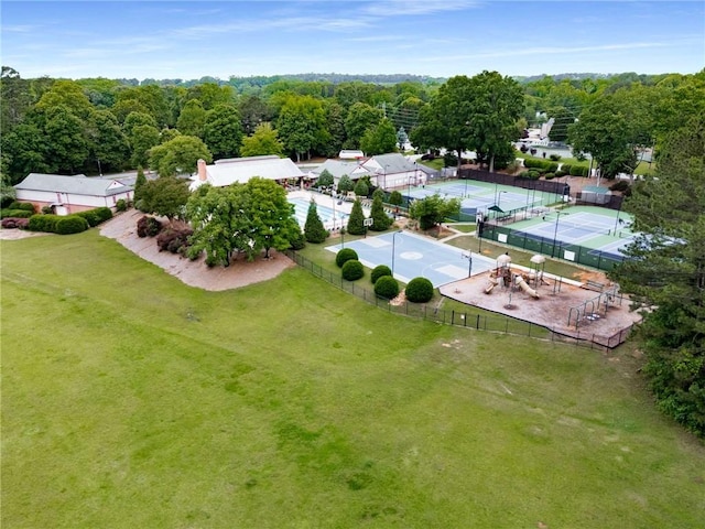 3285 Country Walk Dr, Powder Springs, GA 30127 - bird's eye view of a heavily wooded area