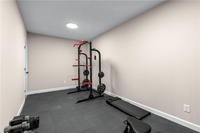 508 Windy Ridge Ct, Canton, GA 30114 - workout room featuring baseboards