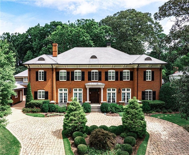 view of colonial house