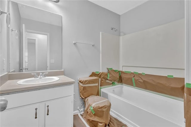 2044 Teal Cv, Lithonia, GA 30058 - bathroom with vanity and a tub