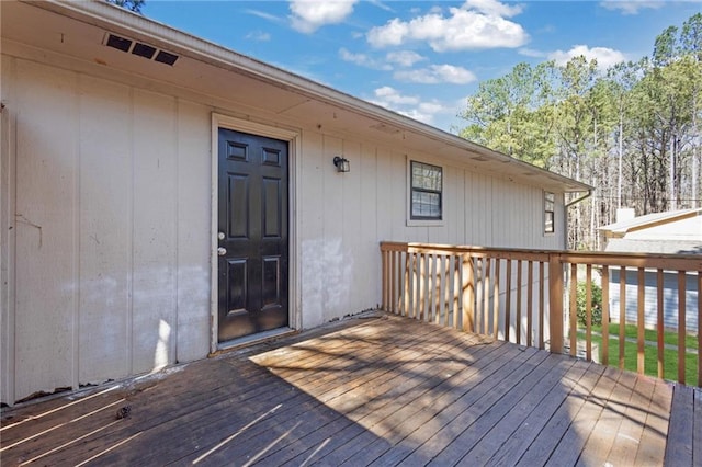 2044 Teal Cv, Lithonia, GA 30058 - view of wooden deck