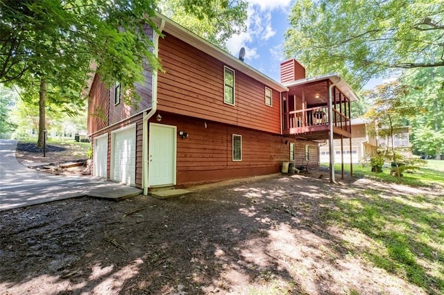 4771 N Springs Rd NW, Kennesaw, GA 30144 - back of property featuring a chimney