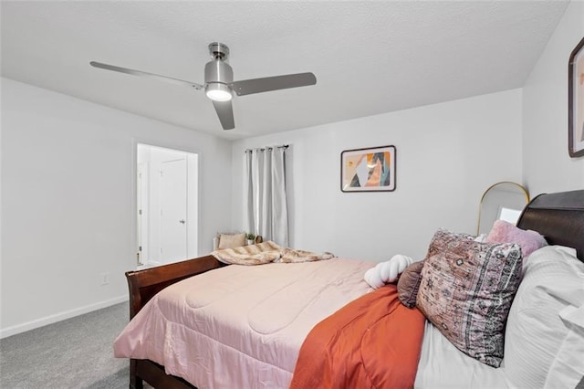 4771 N Springs Rd NW, Kennesaw, GA 30144 - carpeted bedroom featuring baseboards and ceiling fan