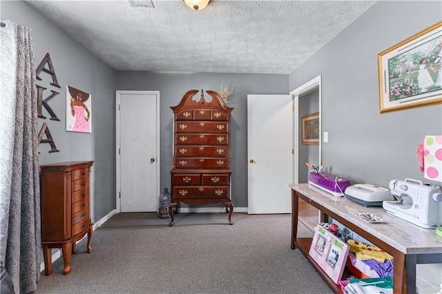 3778 Berdon Ln, Decatur, GA 30034 - bedroom featuring carpet, a textured ceiling, and baseboards