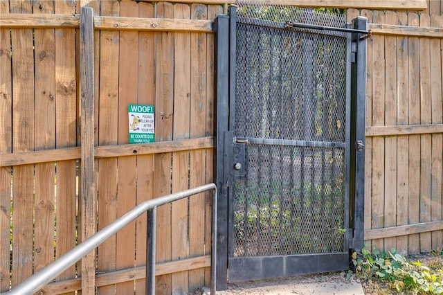 view of gate