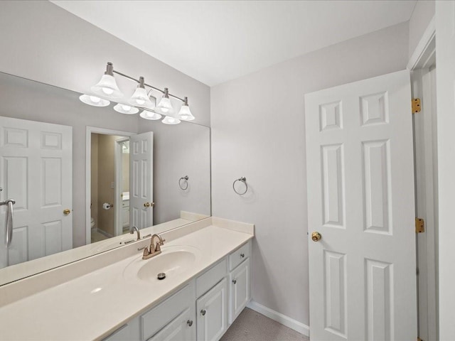 740 Orchard Ct, Atlanta, GA 30328 - bathroom with toilet and vanity