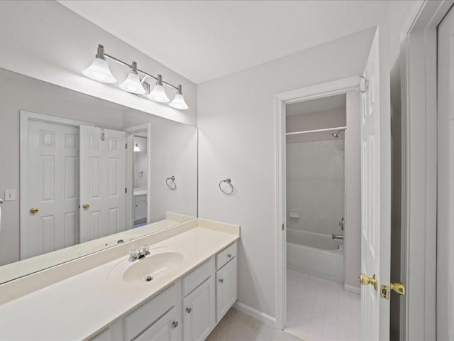 740 Orchard Ct, Atlanta, GA 30328 - full bathroom featuring vanity and shower / bathtub combination