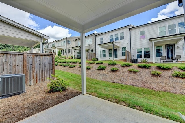 6270 Bracken Brown Dr, Alpharetta, GA 30004 - view of yard with a patio and a residential view