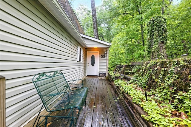view of deck